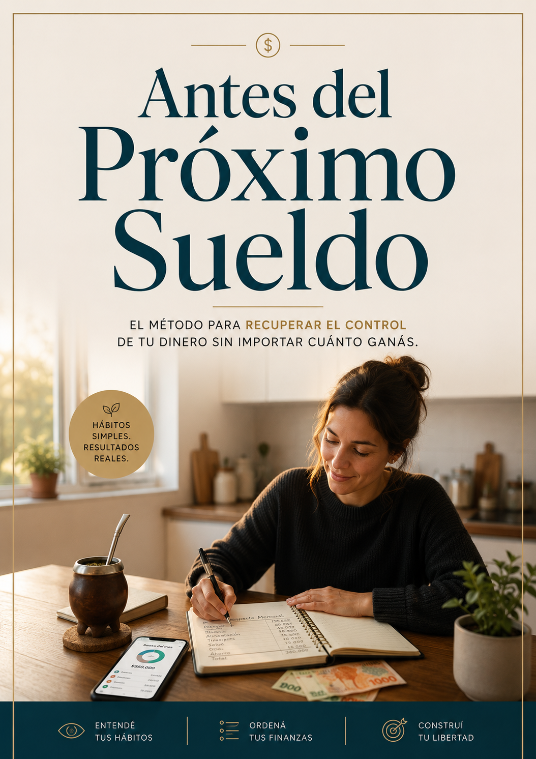 Antes del Próximo Sueldo - El método práctico para recuperar el control de tu dinero